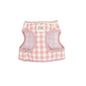 Pet Harness and Leash Set: Country Chic Pink Gingham Breathable Mesh