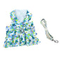 Pet Harness and Leash Set: Summer Floral Collection