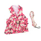 Pet Harness and Leash Set: Summer Floral Collection