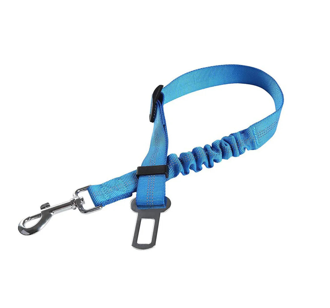 Pet Safety Seat Belt: Elastic Bungee Car Harness for Dogs